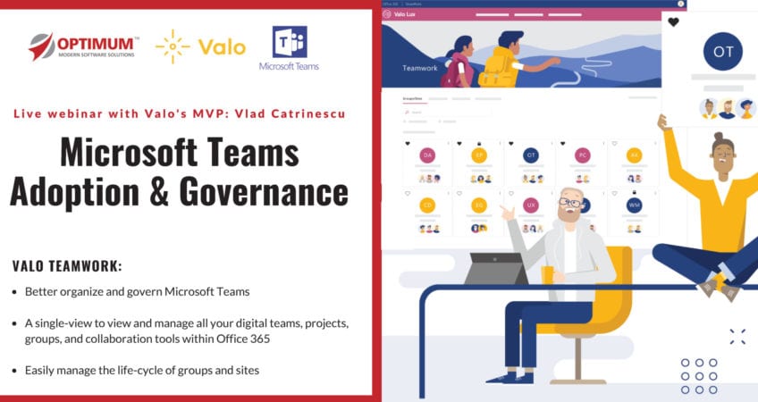 Microsoft Teams Governance Consulting Company Valo Teamwork Webinar