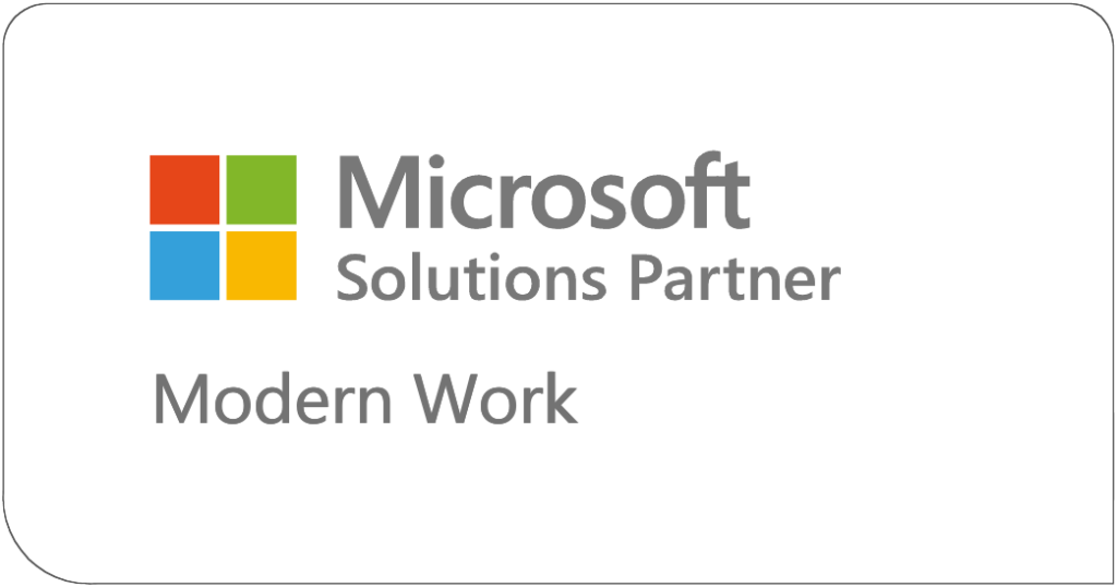  Microsoft Solutions Partner for Modern Work Optimum CS