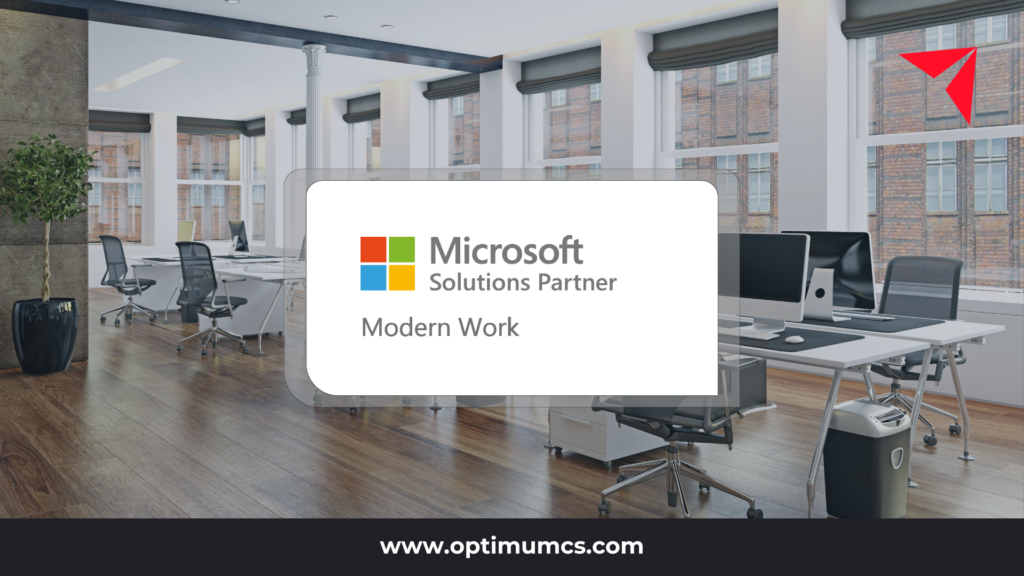 Optimum earns the Microsoft Solutions Partner for Modern Work designation