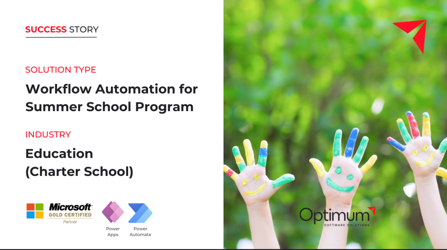 Charter School Automates Summer School Process Using Power Platform and Office 365