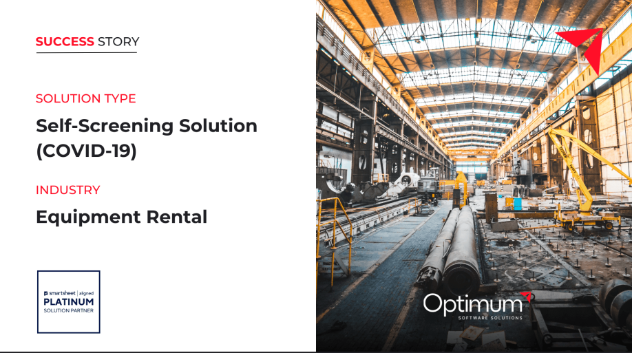 Ensuring Seamless Operations for 18,000 Employees by Reviving a Critical Self-Screening Solution for a Leading Equipment Rental Company