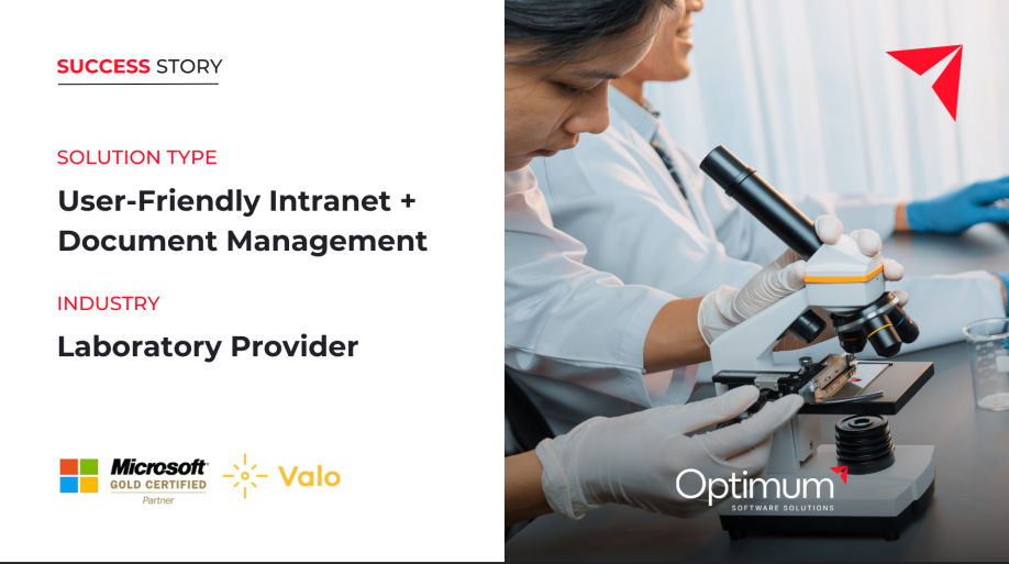 Low-maintenance, User-friendly Intranet Proves the Smart Choice for Lab Provider