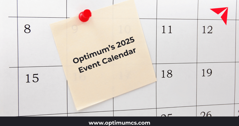Optimum Events 2025 Conferences, Summits & Meetups We’re Attending This Fall Optimum CS
