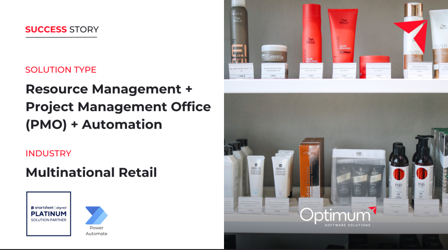 Saving Hundreds of Hours for Global Retailer by Streamlining Project and Resource Management