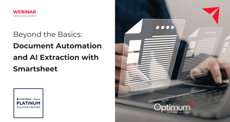Webinar Smartsheet Document Automation and AI Extraction