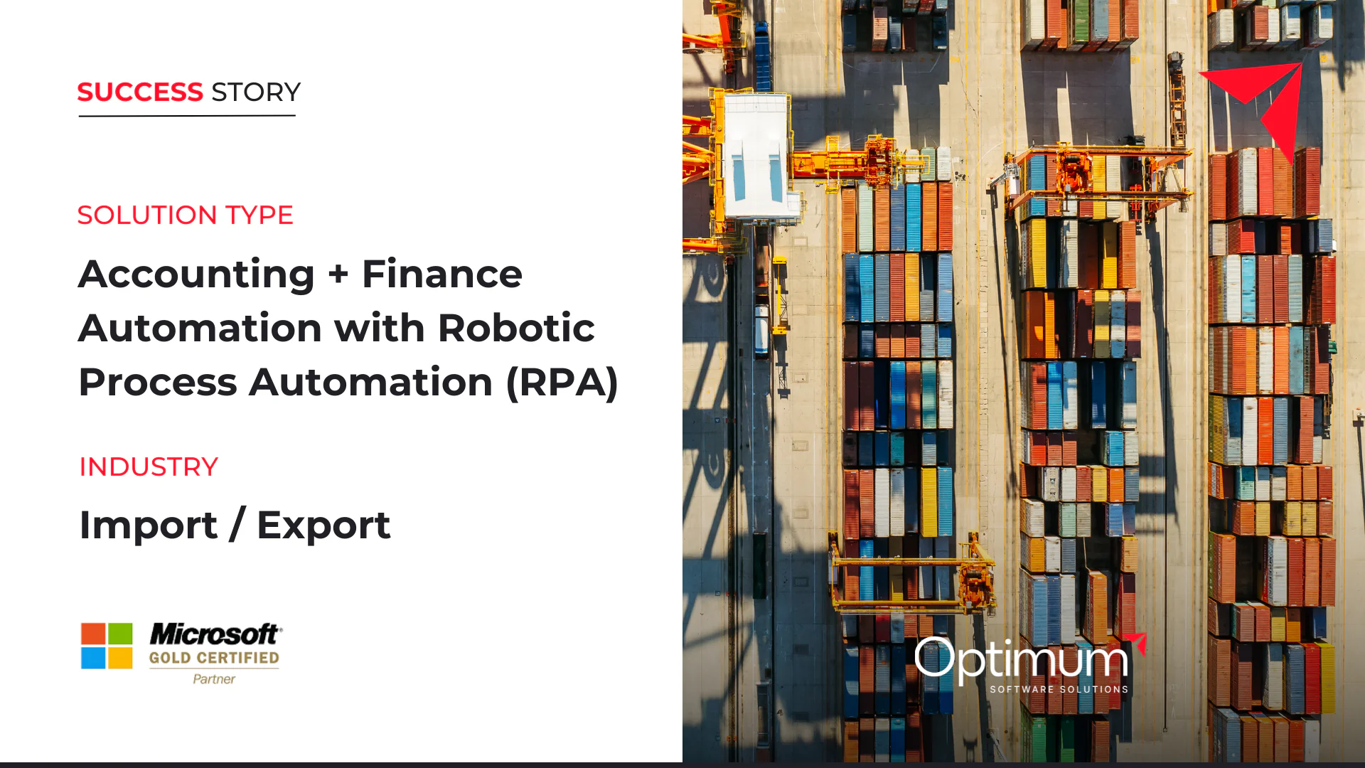 Import_Export Company Automates Finance and Accounting Processes with RPA