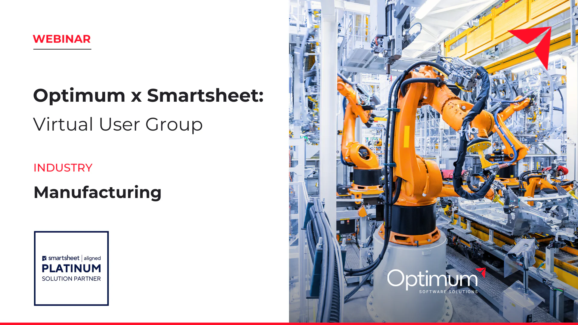 Webinar_ Smartsheet Manufacturing User Group with Optimum