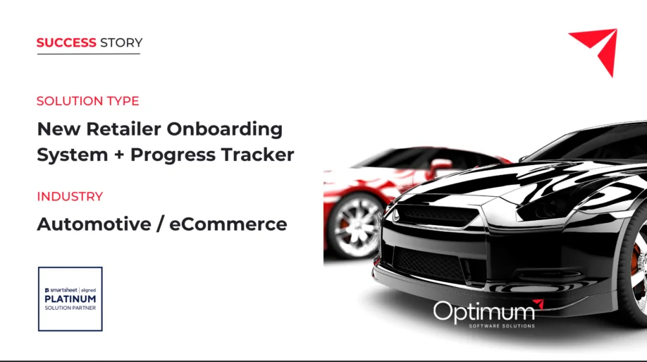 Standardizing the New Retailer Onboarding Process for Global Automotive Business with Smartsheet Control Center